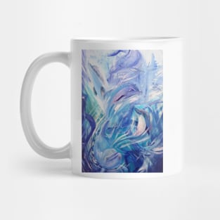 Dolphins In Atlantis Mug